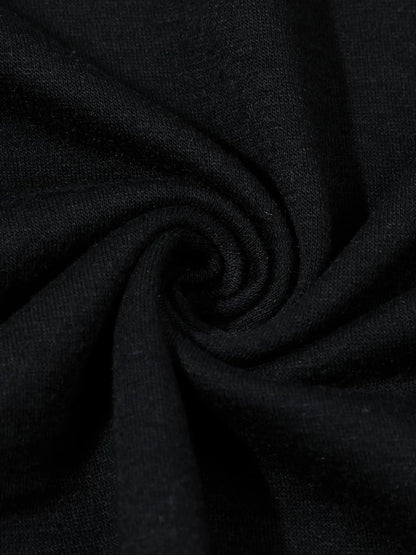 Fashion Forward Mens Black Cat Print T-Shirt - Stylish Hip Hop Crew Neck Tee for Summer Vacations & Unique Gifts - Comfortable - WILKYs