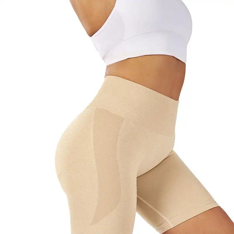 WILKYs0Women's Yoga Shorts Fitness Pants
 Product information:
 


 Applicable sports: sports yoga
 
 Applicable gender; female
 
 Fabric name: chemical fiber blended
 
 Fabric composition: spandex
 
 Lini