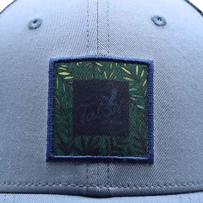 Fern Blue Trucker Hat – Brushed Cotton Comfort & Snapback Fit - WILKYs