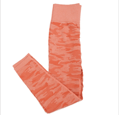 Fitness camouflage yoga pants - WILKYs