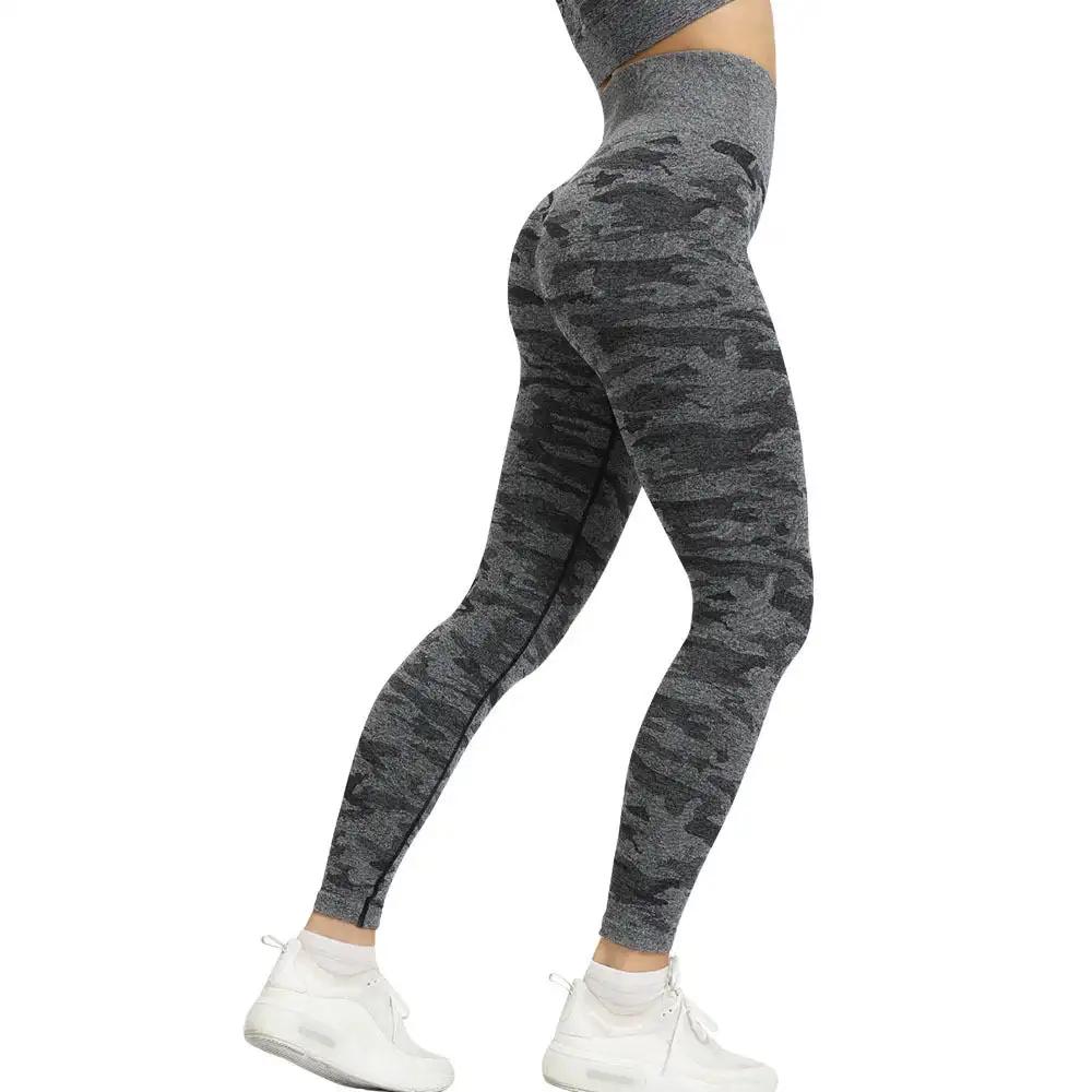 Fitness camouflage yoga pants - WILKYs