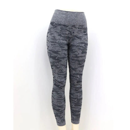 Fitness camouflage yoga pants - WILKYs