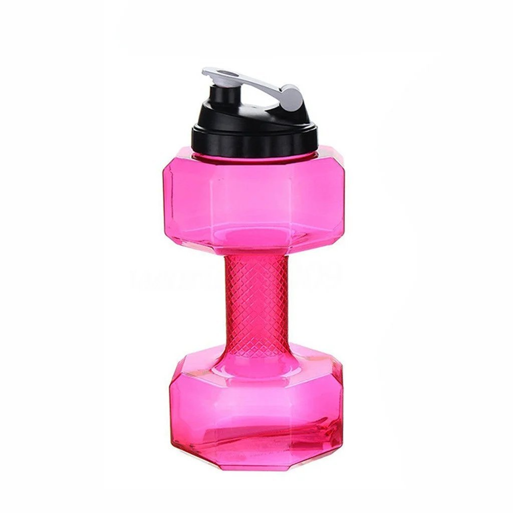 Fitness Dumbbell Cup Creative Sports Water Bottle Men - WILKYs