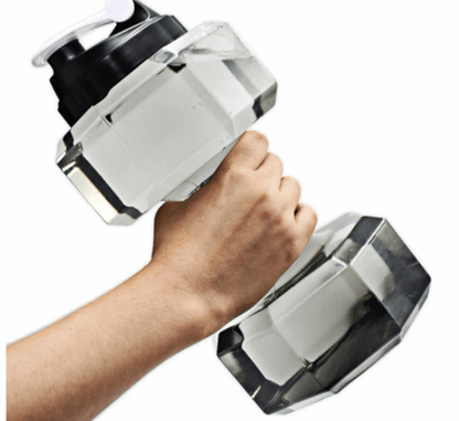 Fitness Dumbbell Cup Creative Sports Water Bottle Men - WILKYs