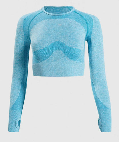 Fitness long sleeve yoga suit - WILKYs