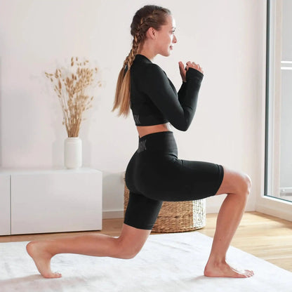 Fitness long sleeve yoga suit - WILKYs