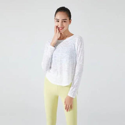 Fitness Loose Sportswear Blouse - WILKYs