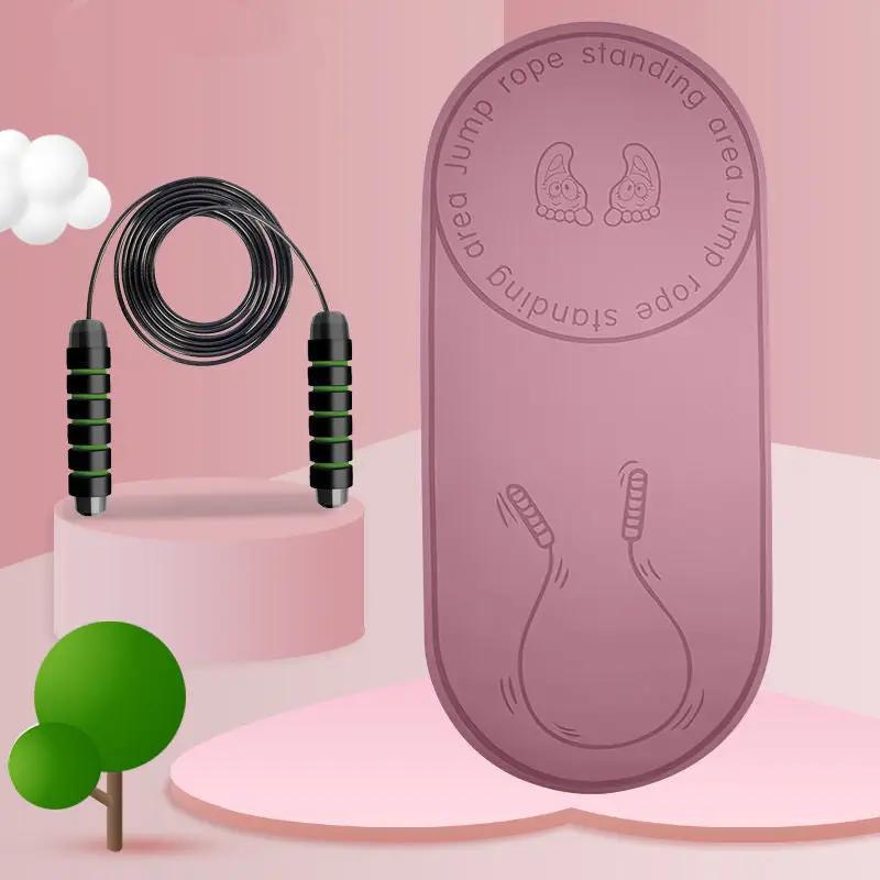 Fitness Mat Elasticity Rope Mat Durable Outdoor Yoga Mat Body Line Non - slip Mat Exercise Mute Yoga Mat High Density Board - WILKYs