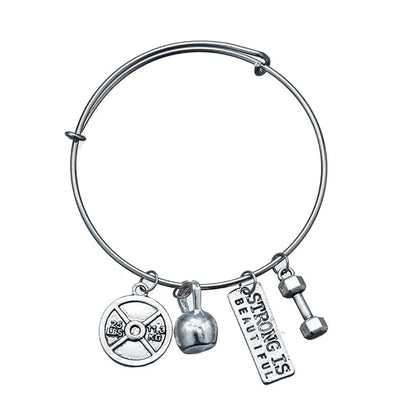 Fitness Pendant Necklace for Gym Lovers - WILKYs