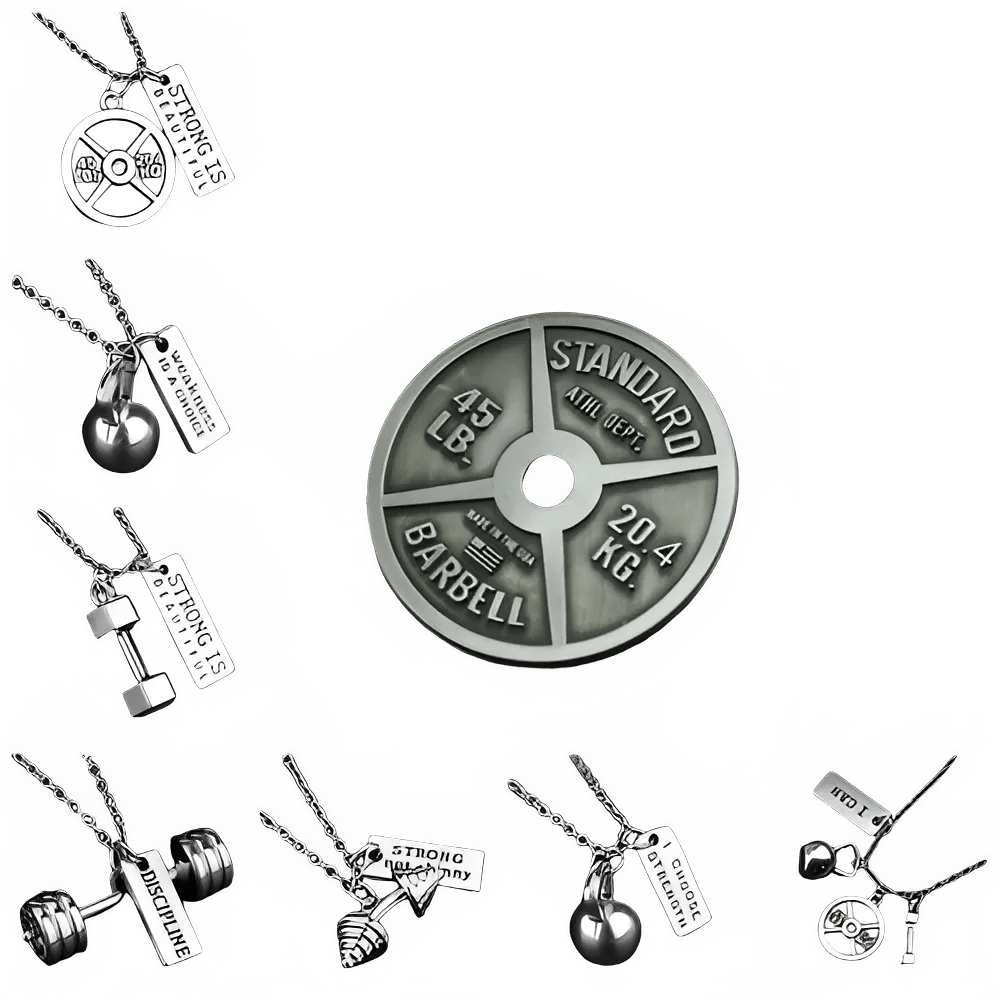 Fitness Pendant Necklace for Gym Lovers - WILKYs