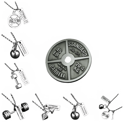 Fitness Pendant Necklace for Gym Lovers - WILKYs