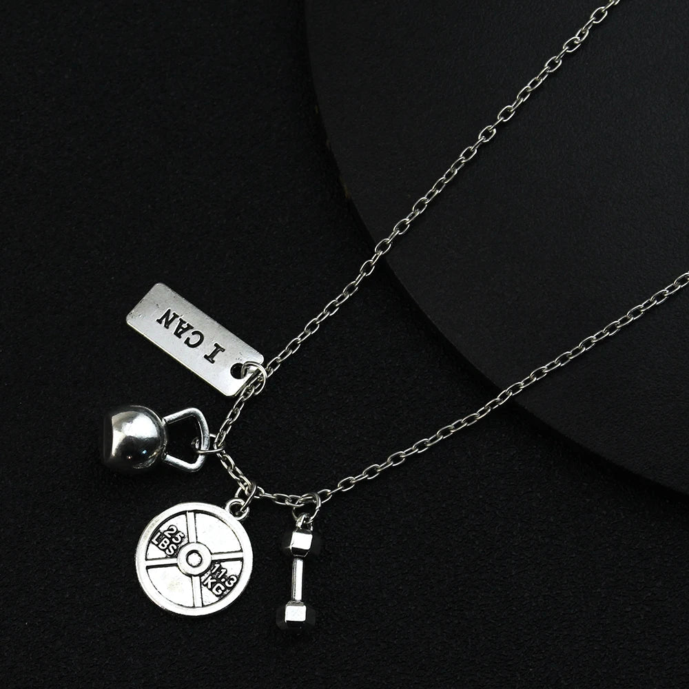 Fitness Pendant Necklace for Gym Lovers - WILKYs