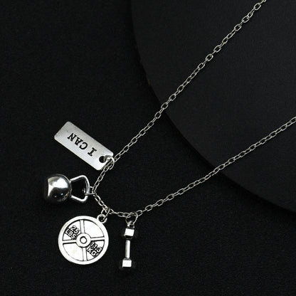 Fitness Pendant Necklace for Gym Lovers - WILKYs
