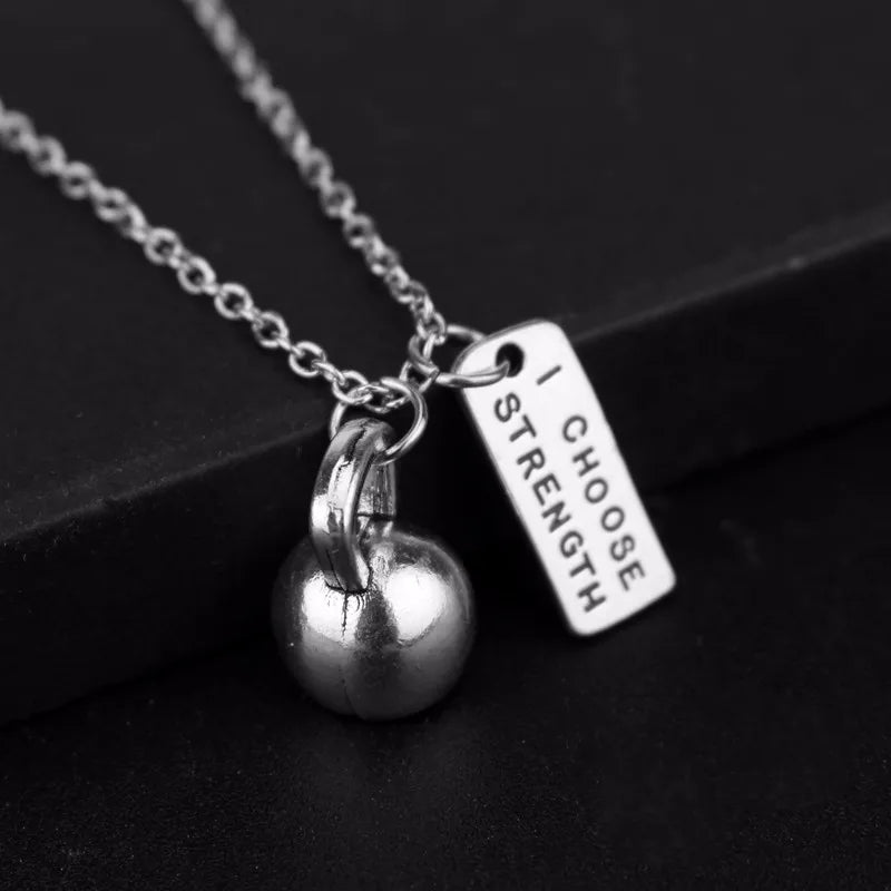 Fitness Pendant Necklace for Gym Lovers - WILKYs