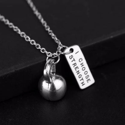 Fitness Pendant Necklace for Gym Lovers - WILKYs