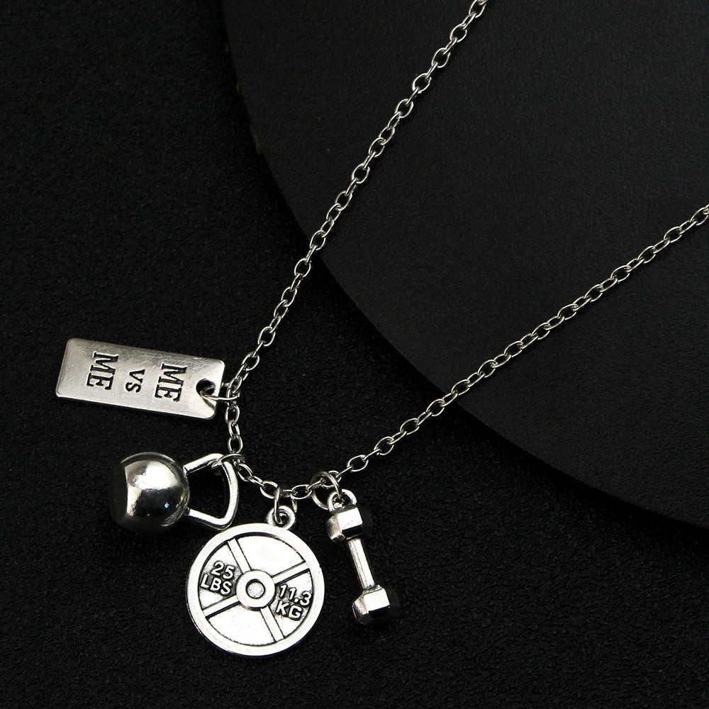 Fitness Pendant Necklace for Gym Lovers - WILKYs
