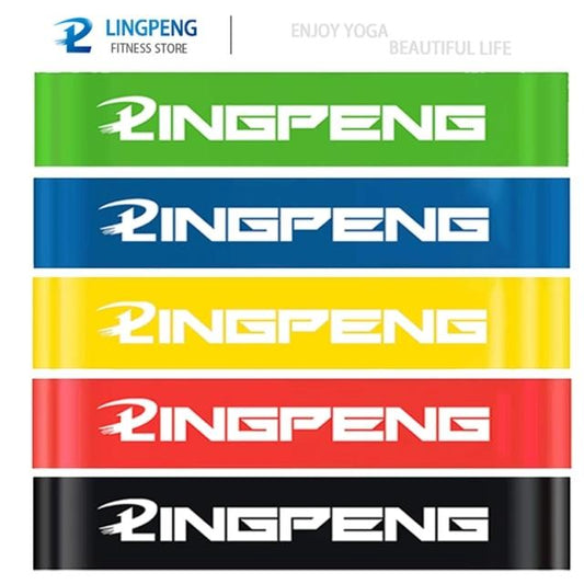 Fitness Resistance Elastic Bands Set – 5 Levels for Full - Body Training - WILKYs