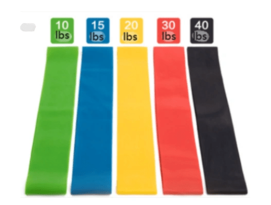 Fitness Resistance Elastic Bands Set – 5 Levels for Full - Body Training - WILKYs