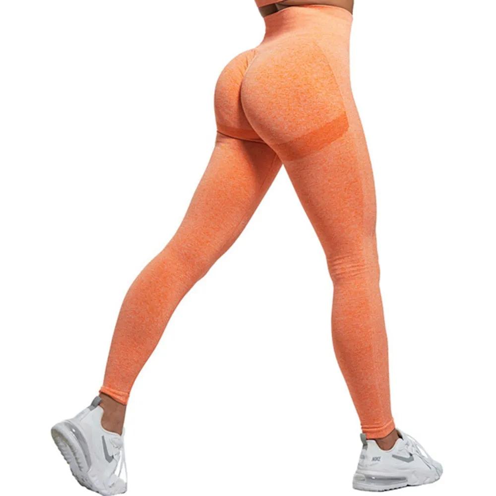 Fitness Running Yoga Pants – High Waist Seamless Leggings for Women - WILKYs