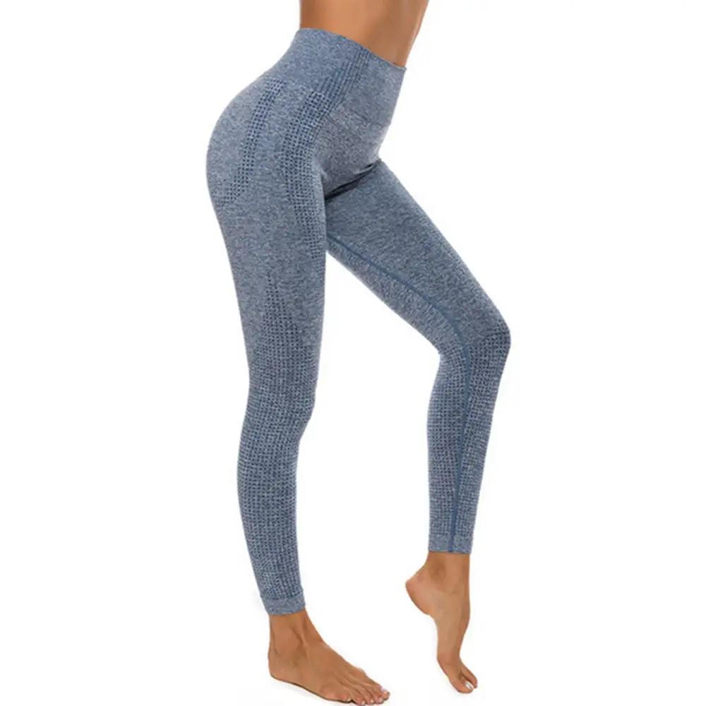 Fitness Running Yoga Pants – High Waist Seamless Leggings for Women - WILKYs