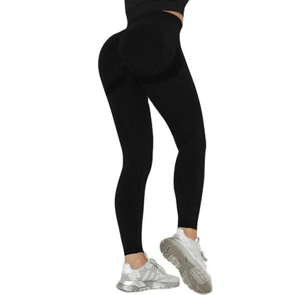 Fitness Running Yoga Pants – High Waist Seamless Leggings for Women - WILKYs