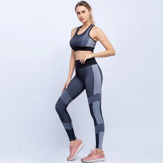 Fitness sport seamless yoga set - WILKYs