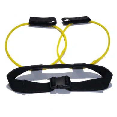 Fitness Women Booty Butt Band Resistance Bands Adjustable Waist Belt Pedal Exerciser For Glutes Muscle Workout Free Bag - WILKYs