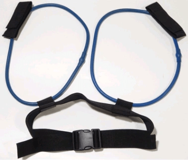 Fitness Women Booty Butt Band Resistance Bands Adjustable Waist Belt Pedal Exerciser For Glutes Muscle Workout Free Bag - WILKYs