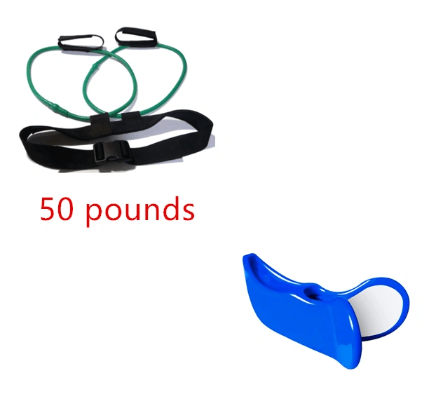 Fitness Women Booty Butt Band Resistance Bands Adjustable Waist Belt Pedal Exerciser For Glutes Muscle Workout Free Bag - WILKYs