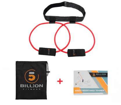 Fitness Women Booty Butt Band Resistance Bands Adjustable Waist Belt Pedal Exerciser For Glutes Muscle Workout Free Bag - WILKYs