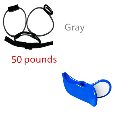 Fitness Women Booty Butt Band Resistance Bands Adjustable Waist Belt Pedal Exerciser For Glutes Muscle Workout Free Bag - WILKYs