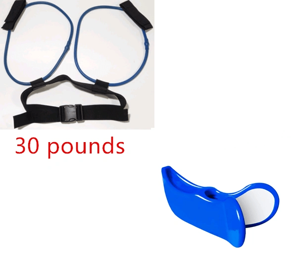 Fitness Women Booty Butt Band Resistance Bands Adjustable Waist Belt Pedal Exerciser For Glutes Muscle Workout Free Bag - WILKYs