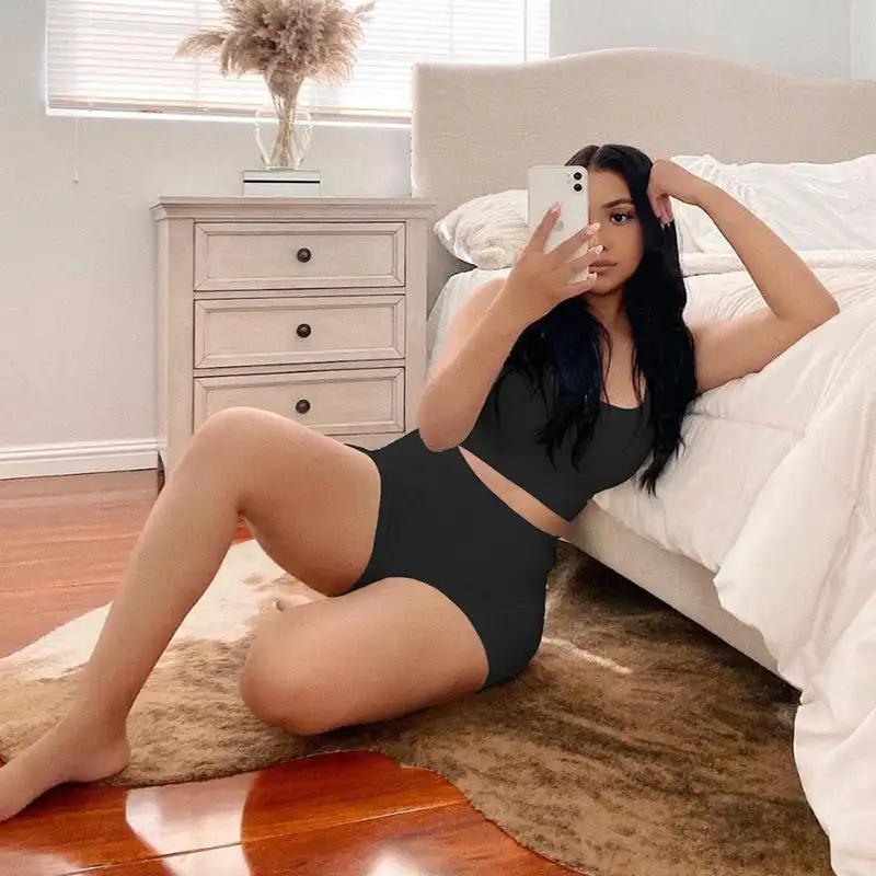 Fitness Yoga Casual Shorts Set - WILKYs