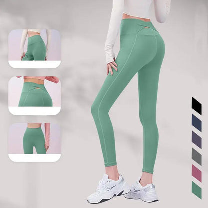 Fitness Yoga Pants Tummy Control Leggings For Women - WILKYs