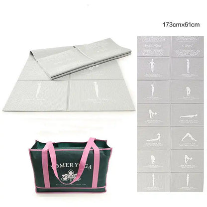 Foldable and portable yoga mat - WILKYs