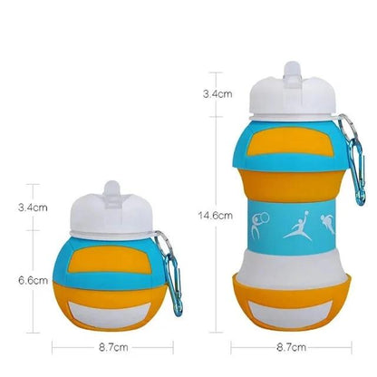 Foldable Sports Water Bottle – Portable, Eco - Friendly & Insulated - WILKYs