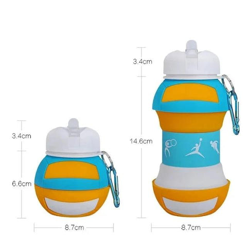 Foldable Sports Water Bottle – Portable, Eco - Friendly & Insulated - WILKYs