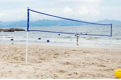 Folding Volleyball Net Rack Adjustable Height Badminton Net Ourdoor Ball Sports Accessories Use For Beach - WILKYs