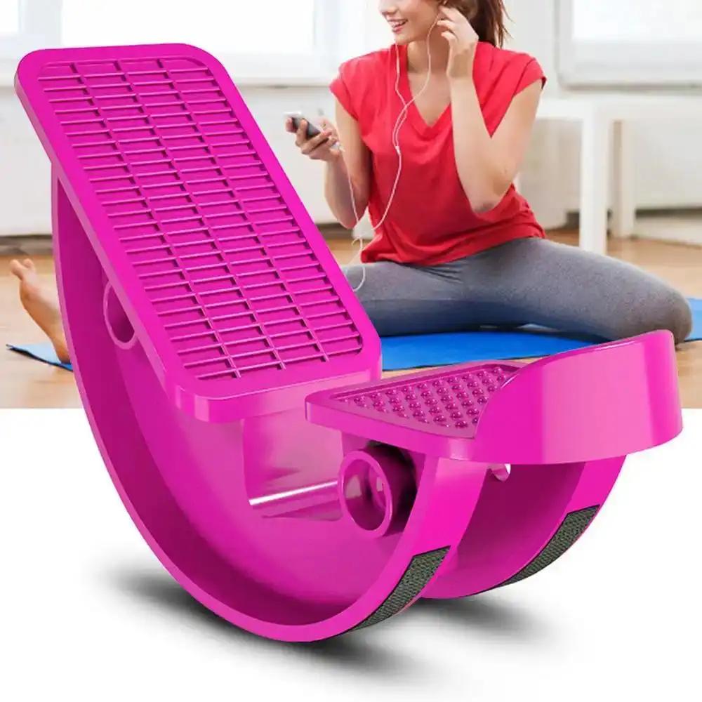 Foot Stretcher Rocker Calf Ankle Stretch Board For Achilles Tendonitis Muscle Massage Fitness Pedal Stretcher Plant Yoga - WILKYs