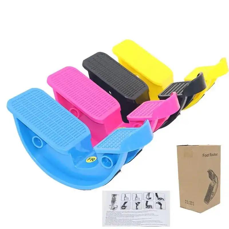 Foot Stretcher Rocker Calf Ankle Stretch Board For Achilles Tendonitis Muscle Massage Fitness Pedal Stretcher Plant Yoga - WILKYs