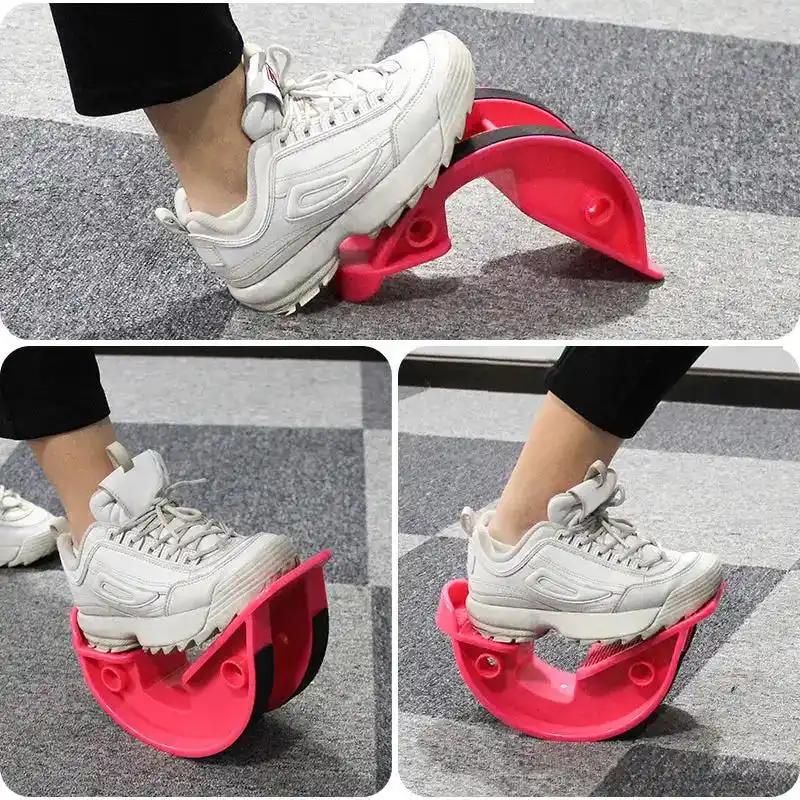 Foot Stretcher Rocker Calf Ankle Stretch Board For Achilles Tendonitis Muscle Massage Fitness Pedal Stretcher Plant Yoga - WILKYs