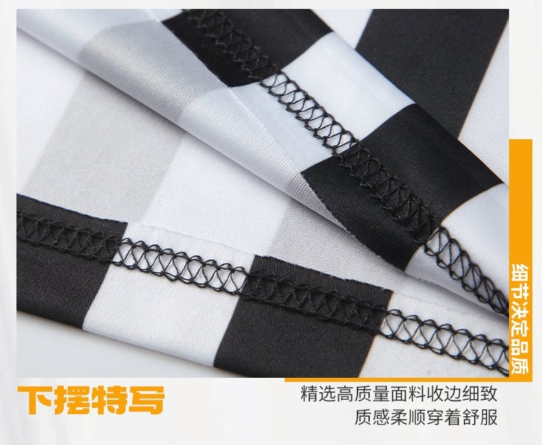 Football Light Board Referee Clothing Tops Basketball Referee Equipment Black and White Stripes Referee Clothing Men's Printing Number - WILKYs