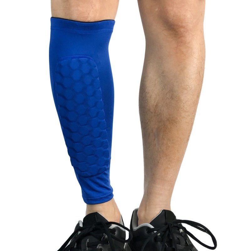 Football Shin Guards with Non-Slip Sleeves – Adult & Teen Sports Protection - WILKYs
