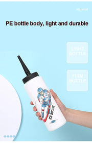 Free 1000ML Ice Hockey Water Bottle Portable Large Capacity Football Lacrosse Bottle Classic Extended Tip Design Sports Gear - WILKYs