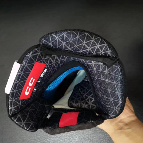 FT6 PRO Glove For Hockey Sticks Player Size 13 14" Senior Black Red Outdoor Rollor Hockey Training Gloves - WILKYs