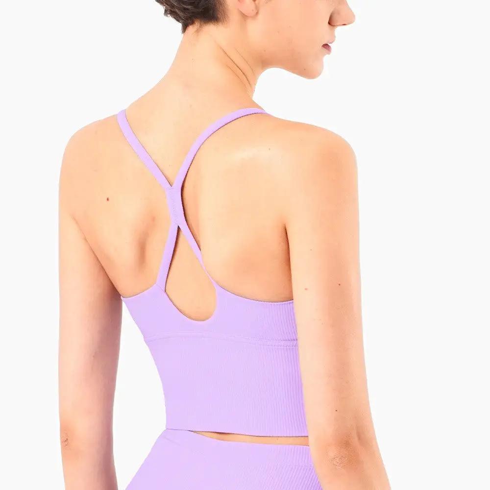 Gathering Slimming Yoga Fitness Bra - WILKYs