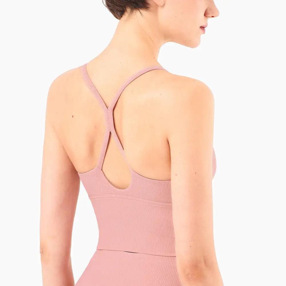 Gathering Slimming Yoga Fitness Bra - WILKYs