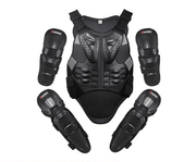 Genuine Motorcycle Jacket Racing Armor Protector ATV Motocross Body Protection Jacket Gear Mask Gift - WILKYs