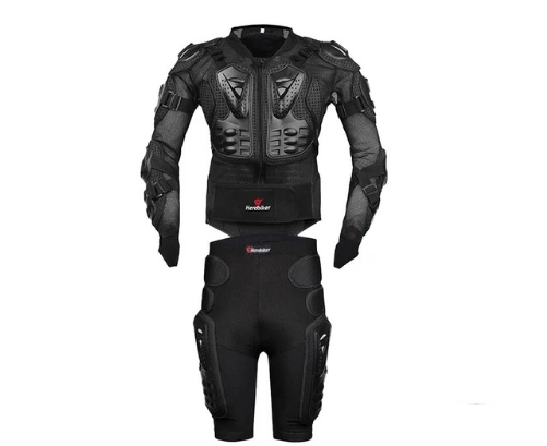 Genuine Motorcycle Jacket Racing Armor Protector ATV Motocross Body Protection Jacket Gear Mask Gift - WILKYs