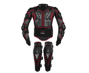 Genuine Motorcycle Jacket Racing Armor Protector ATV Motocross Body Protection Jacket Gear Mask Gift - WILKYs